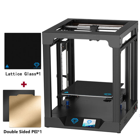 Twotrees 3D Printer Core XY SP-5 V1.1 DIY Printer Kit FDM Dual Z Axis Printer Extruder Print Size 300*300*330mm